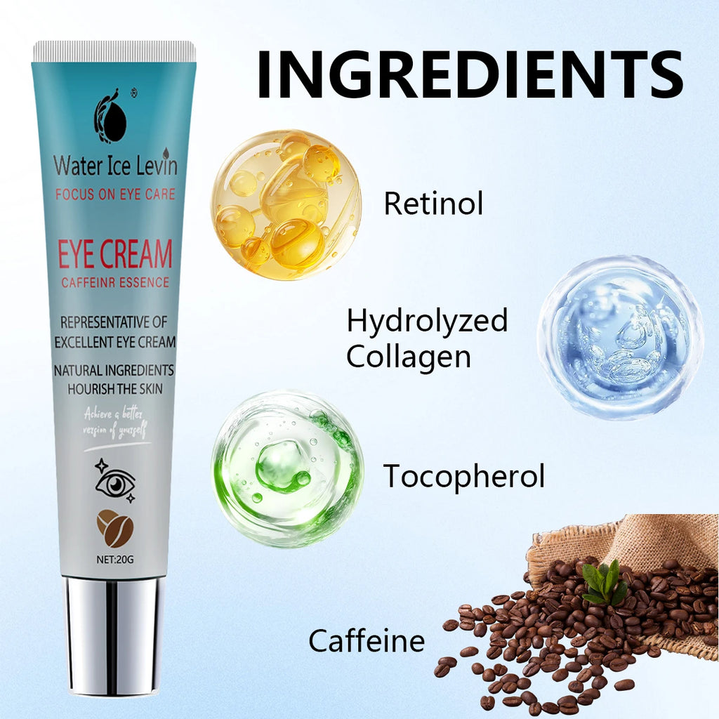 Water Ice Levin Eye Cream – Retinol, Hyaluronic Acid & Collagen Eye Cream Oasis Select