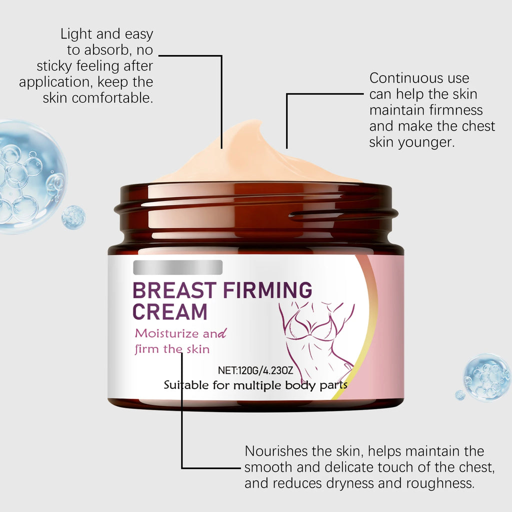 Breast Care Cream, Moisturizing & Softening for Women's Chest Skin, Daily Gentle Hydrating & Massage Care Cream Oasis Select