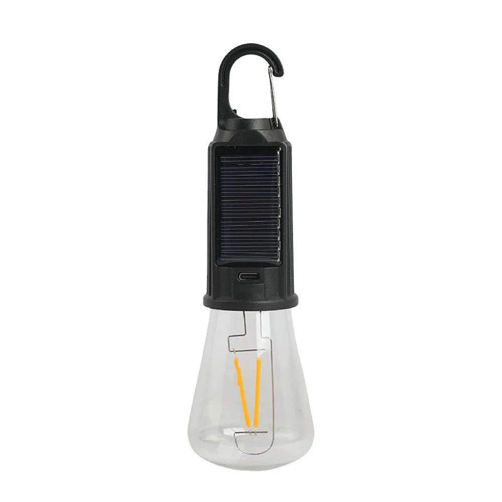 Solar USB Rechargeable LED Camping Lantern | Dimmable