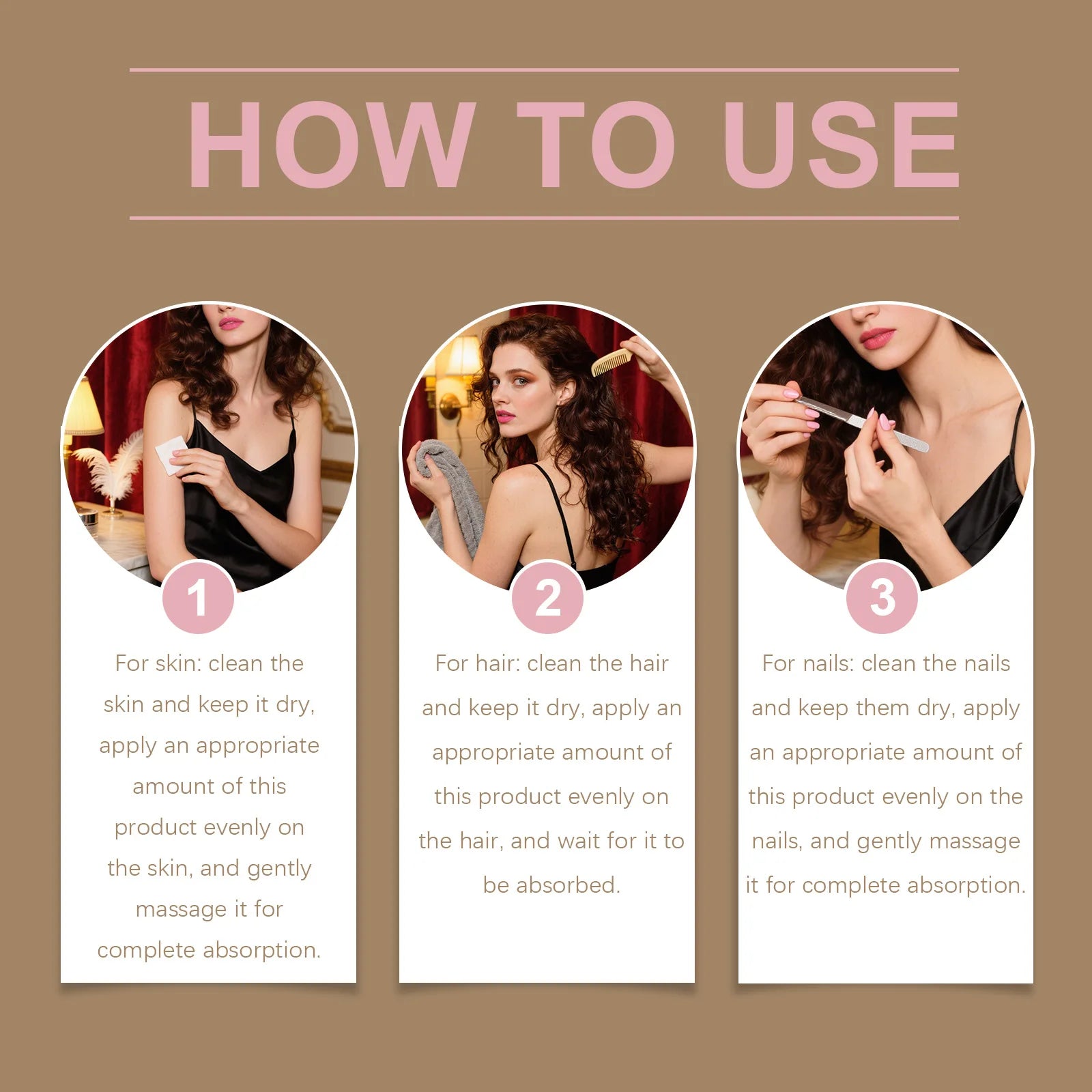 HOEGOA Rose Oil Face Serum – Anti-Aging & Brightening 100ml Rose Facial Serum Oasis Select