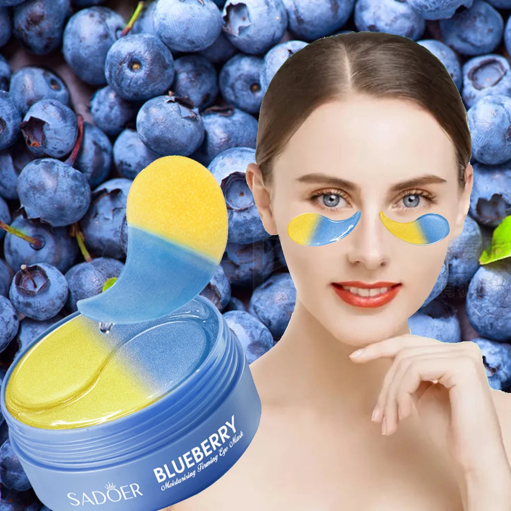 Blueberry Tightening Eye Mask – Moisturizing & Hydrating Eye Treatment Mask Oasis Select