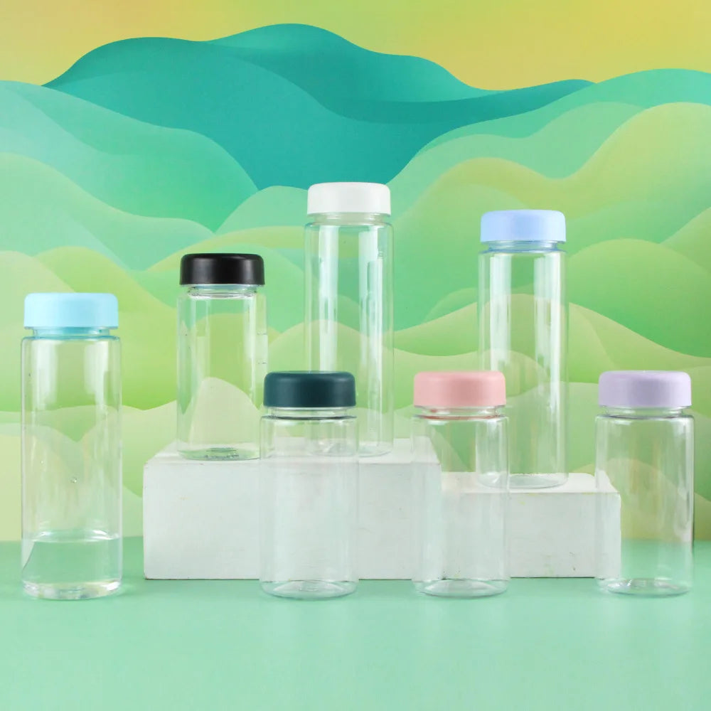 500ML Transparent Water Bottle, Portable Water Cup with Strap for Outdoor Sports Fitness, Travel Fashion Bottle Water Bottle Oasis Select