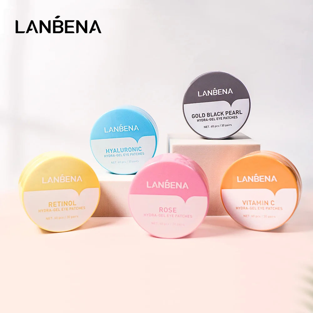 LANBENA Collagen Eye Masks – Dark Circles & Puffiness Patches Eye Mask Patches Oasis Select