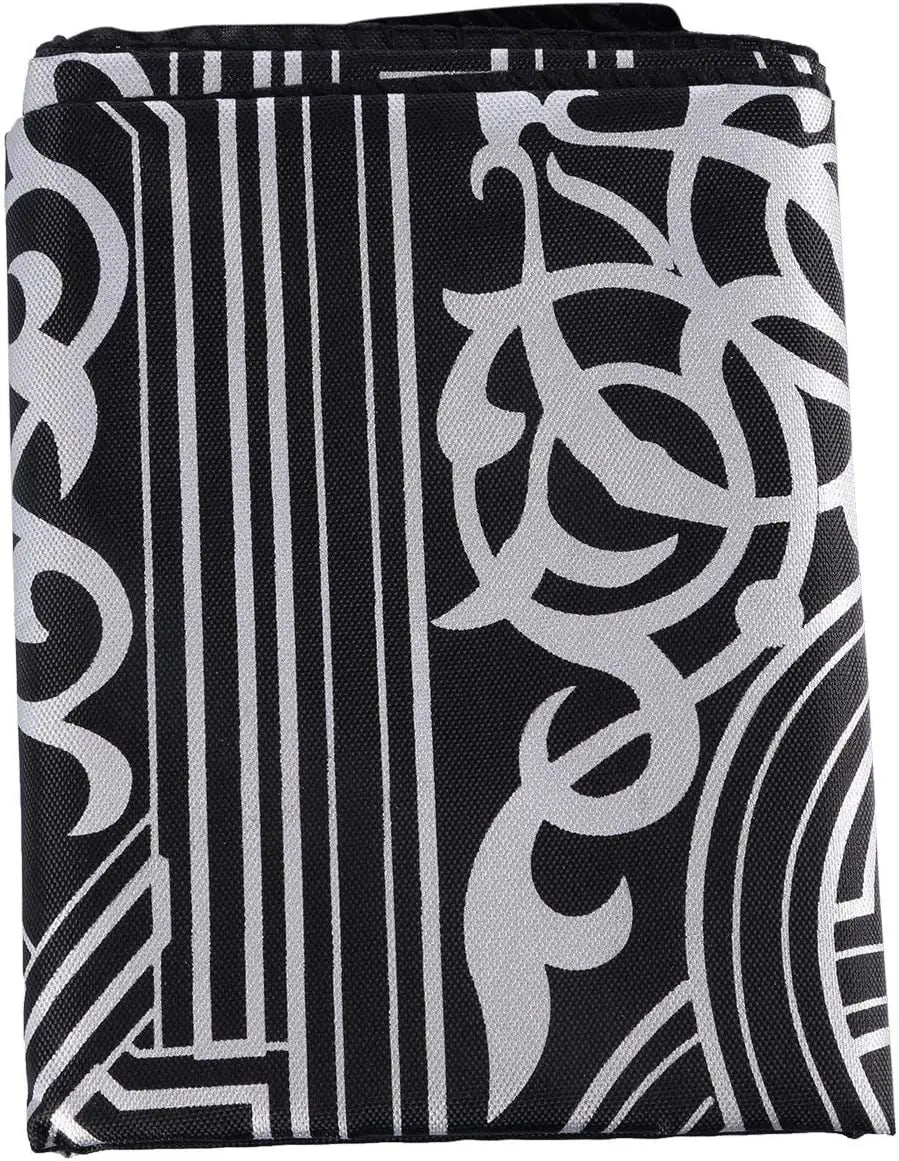 2/1pcs Prayer Rug Polyester Portable Braided Mats Simply Print with Compass In Pouch Travel Home New Style Mat Blanket 100x60cm Oasis Select