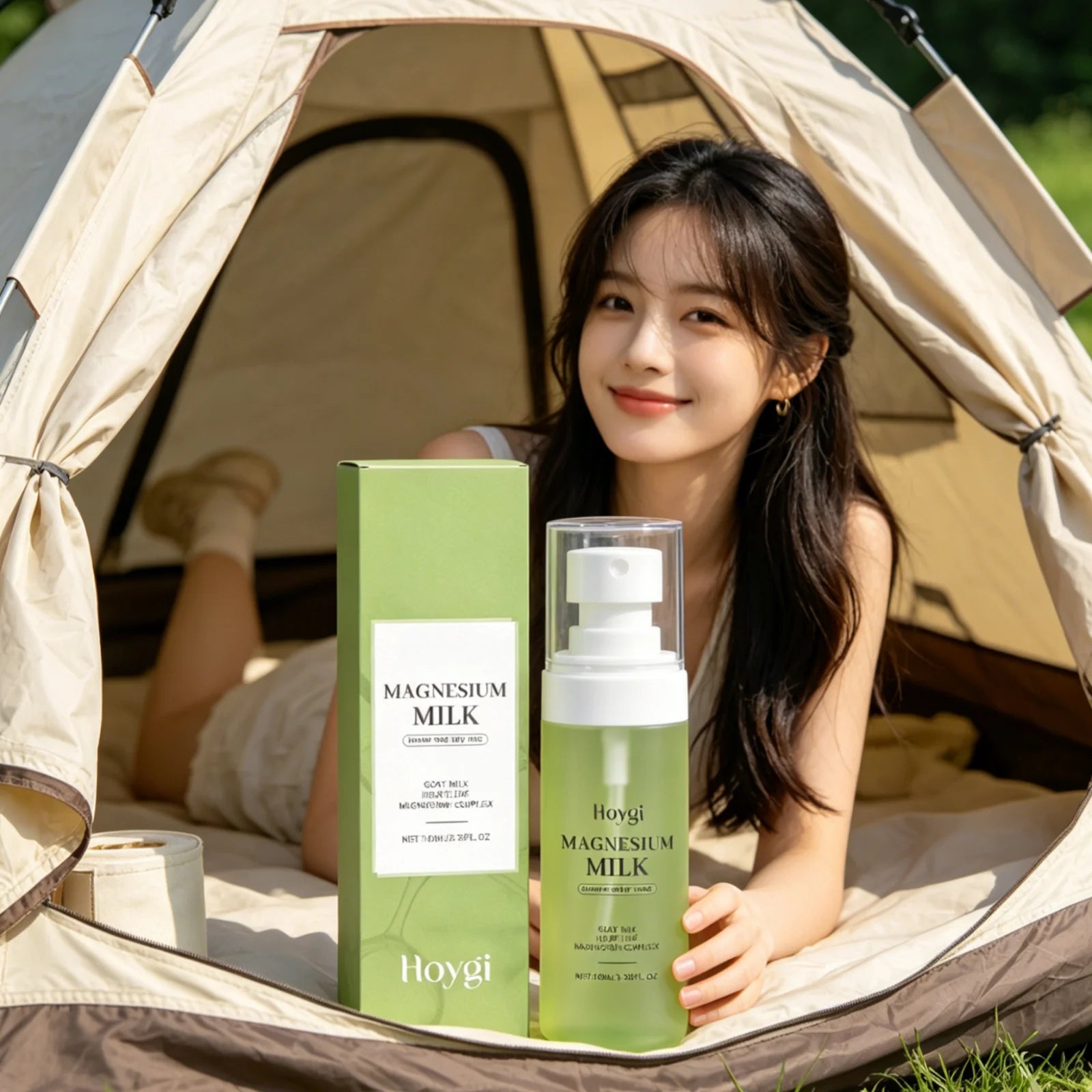 Hoygi Magnesium Milk Mist for Sensitive Skin Soothing Calming Long Lasting Moisturizing Skin Refreshing Facial Toner Spray 100ml Oasis Select