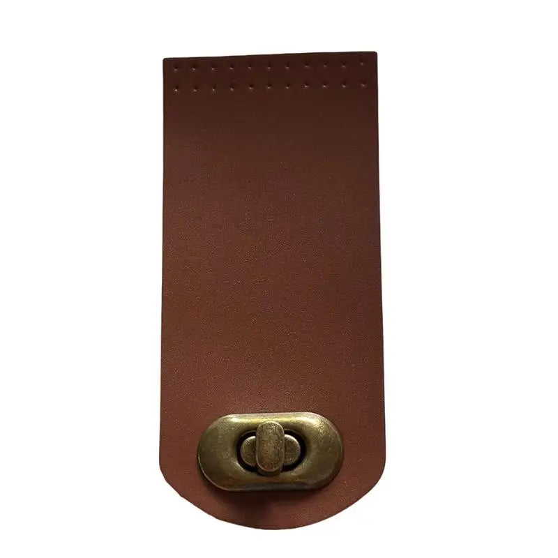 DIY Crochet Handbag Leather Snap Closure Sew-On Bag Buckle Purse Fastener Handbags Shoulder Bag Accessory Oasis Select A12