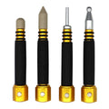 4Pcs Car Body Dent Repair Tool Paintless Tap Down Pen Magnetic Anti-Slip Grip Dent Repair Tool Detachable Tip Scratch Free Tool Oasis Select Default Title