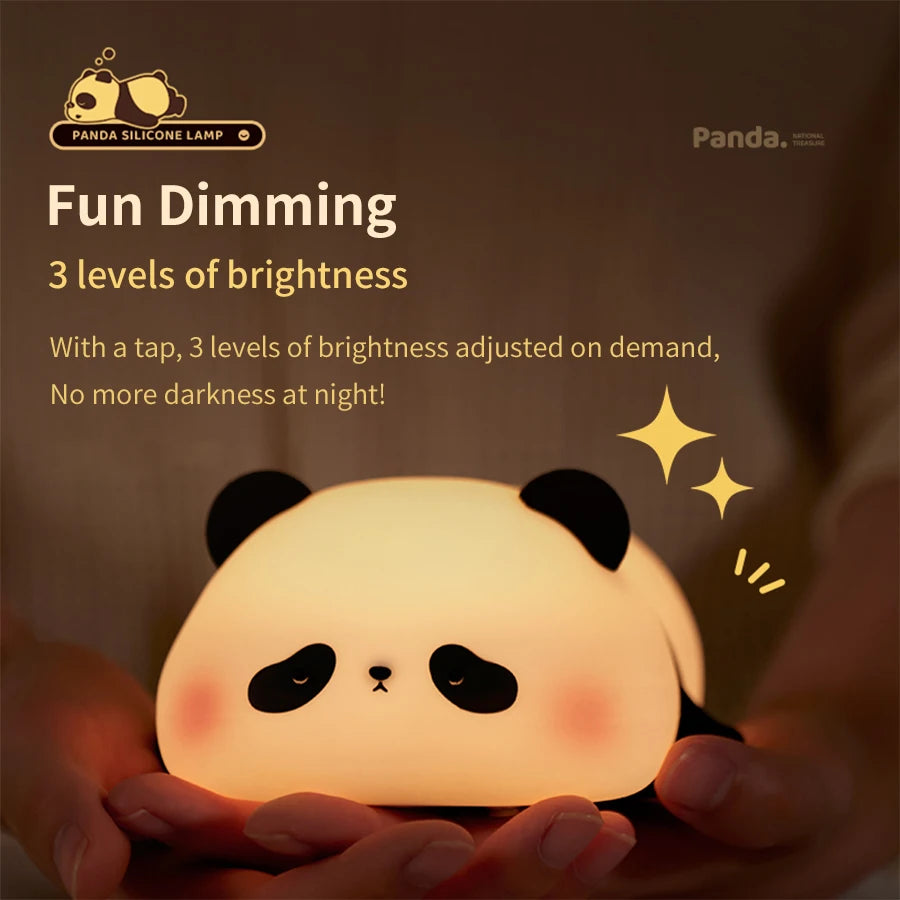 Animal Silicone Night Light – Rechargeable LED Kids Bedside Lamp Silicone Night Light Oasis Select