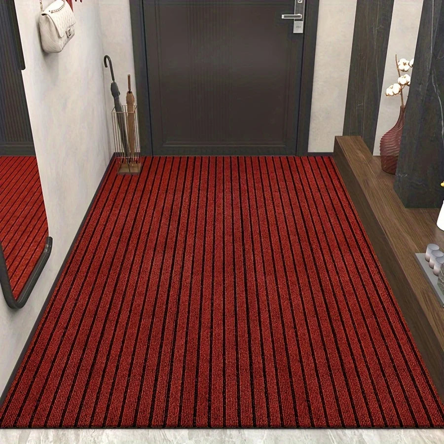 Solid Color Striped Kitchen Doormat Floor Mat Room Decoration Self-Adhesive Non-Slip Rug Home Hecor Hallway Rug Entrance DIY. Oasis Select