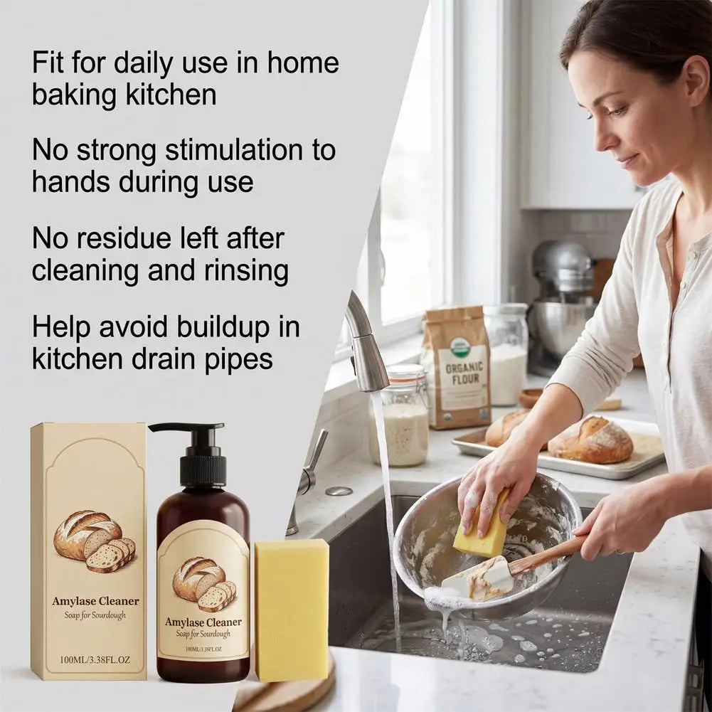 Hand Friendly Baking Tool Cleaner No Strong Stimulation Efficient Cleaning Performance For Everyday Home Baking Scenarios Oasis Select