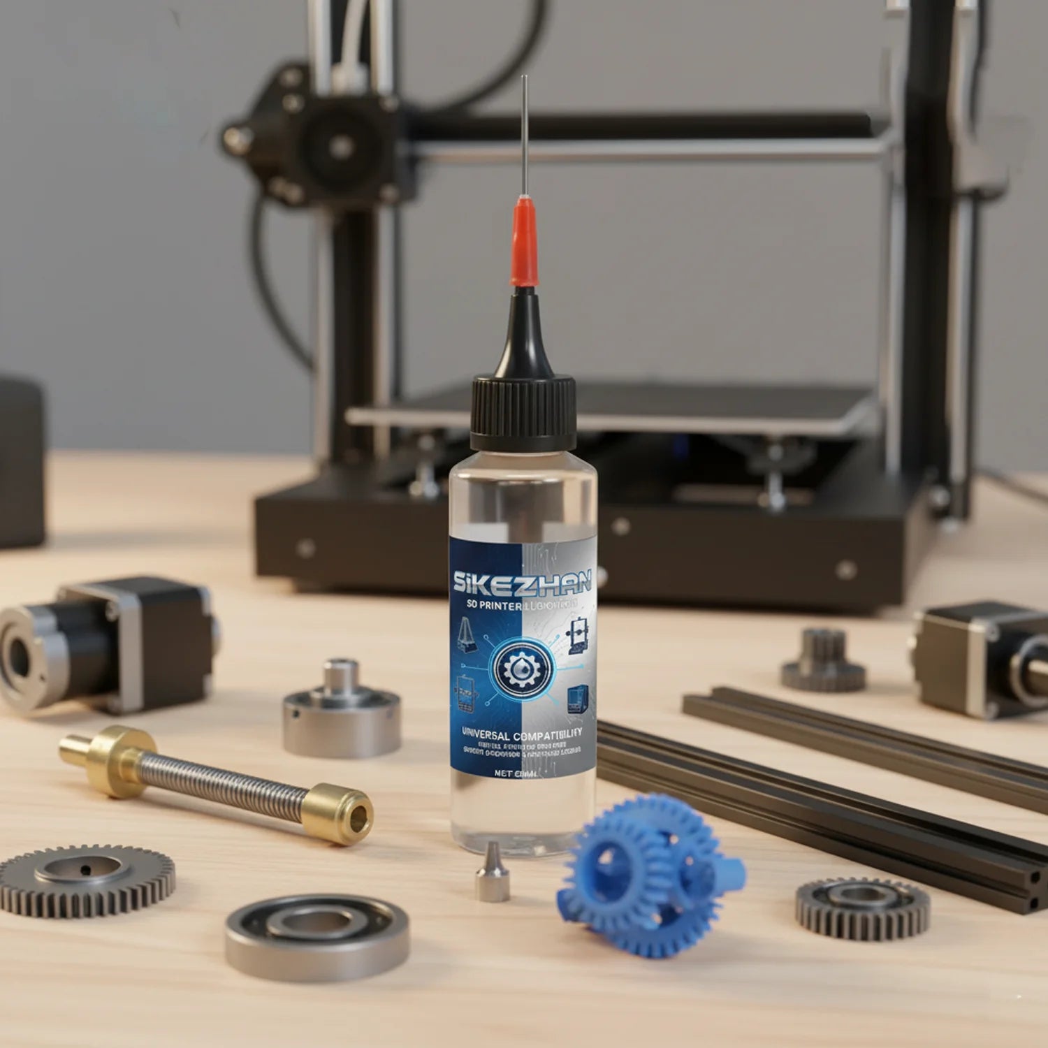 High Performance FDM 3D Printer Lubricant Grease Bearing Rail Maintenance Oil for Creality Ender 3 Bambu Lab Screw Parts Oasis Select