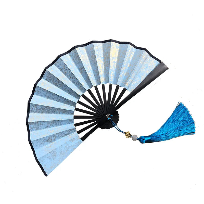 4-6 Inch Mini Folding Fan Portable DIY Painting Children'S Fan Ancient Style Held Dance Fans Party Wedding Summer Fan Accessorie Oasis Select C