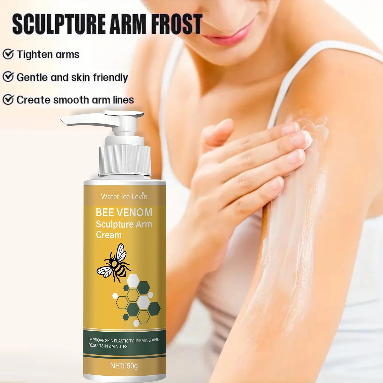 Bee Venom Firming Arm Cream – Turmeric & Coconut Oil 150g Body Firming Cream Oasis Select