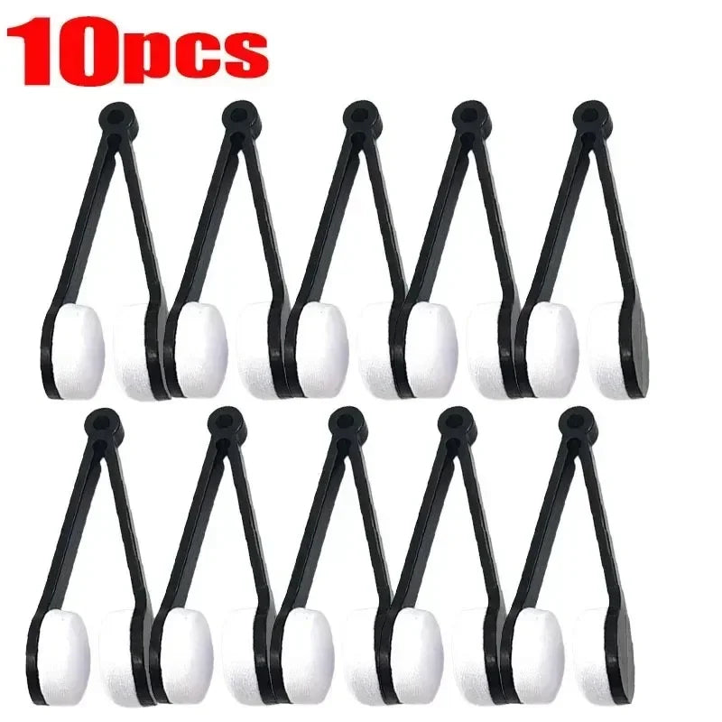 1- Glasses Cleaning Wiper Portable Multi Functional Mini Brush