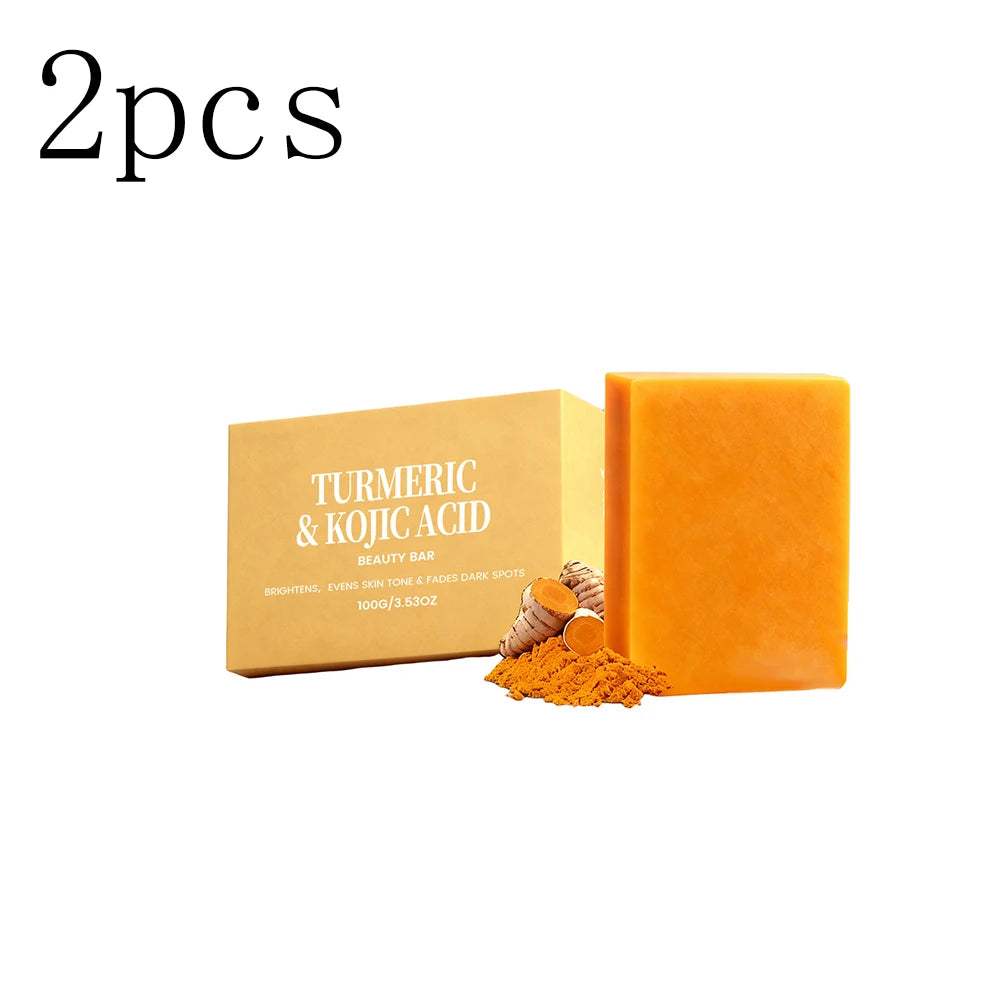 Turmeric Brightening Bath Soap – Moisturizing & Radiant Skin Brightening Bar Soap Oasis Select 2boxed