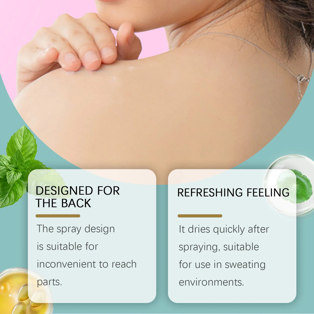 Back Acne Treatment Spray – Oil Control & Spot Repair Mist Body Acne Spray Oasis Select