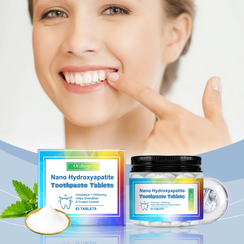 Mint Toothpaste Tablets:Portable cleaning and teeth-care toothpaste tablets for fresh breath, stain removal and odor elimination Oasis Select
