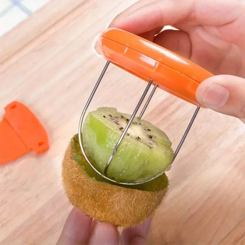 1 Pcs Kiwi Peel Split Tool Kitchen Gadgets and Accessories Creative Cut Kiwi Peeling Utensils Dig Fruit Slicer Fruit Knife Oasis Select