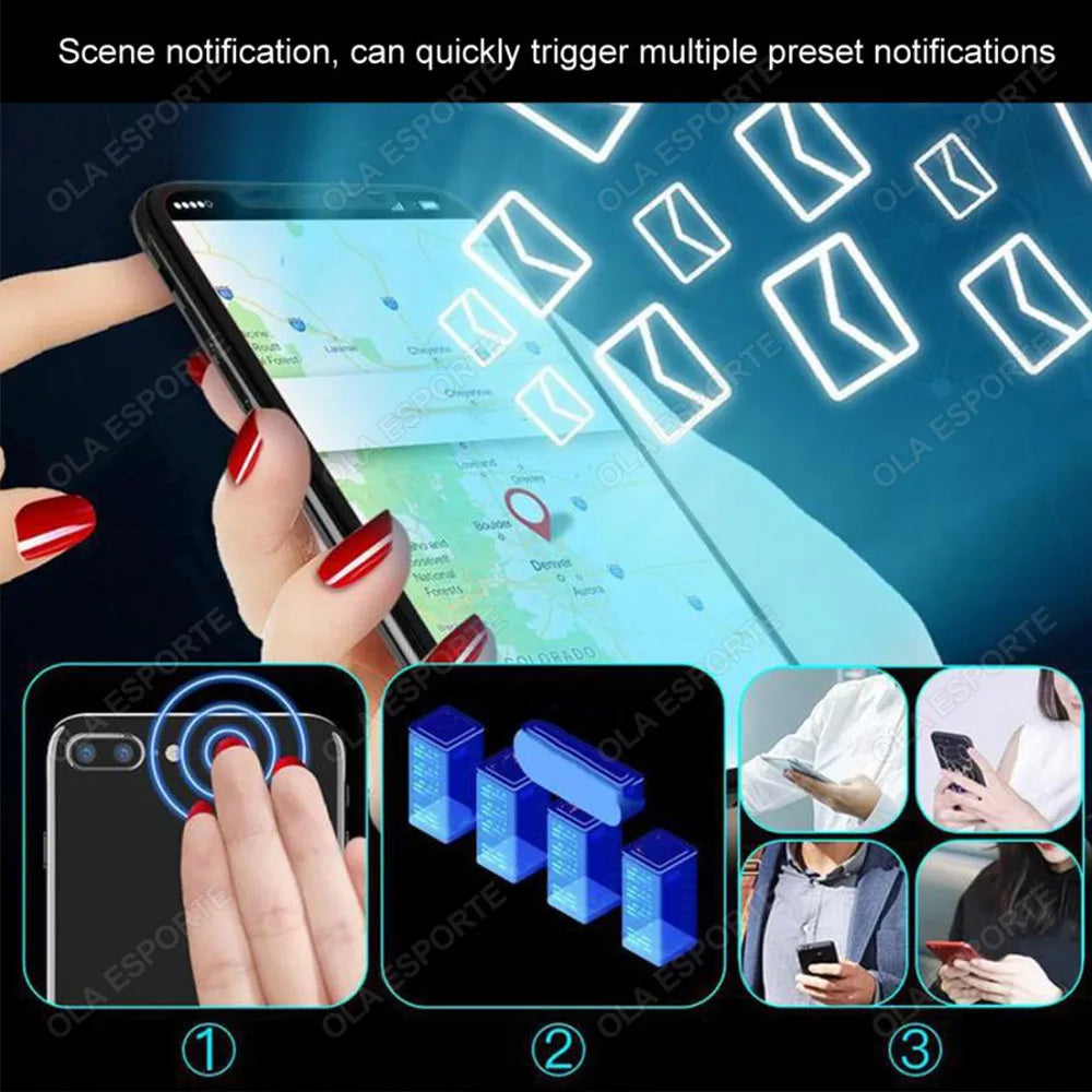 Ola Esporte N3 Smart NFC Nail Chip – No App or Charge Needed