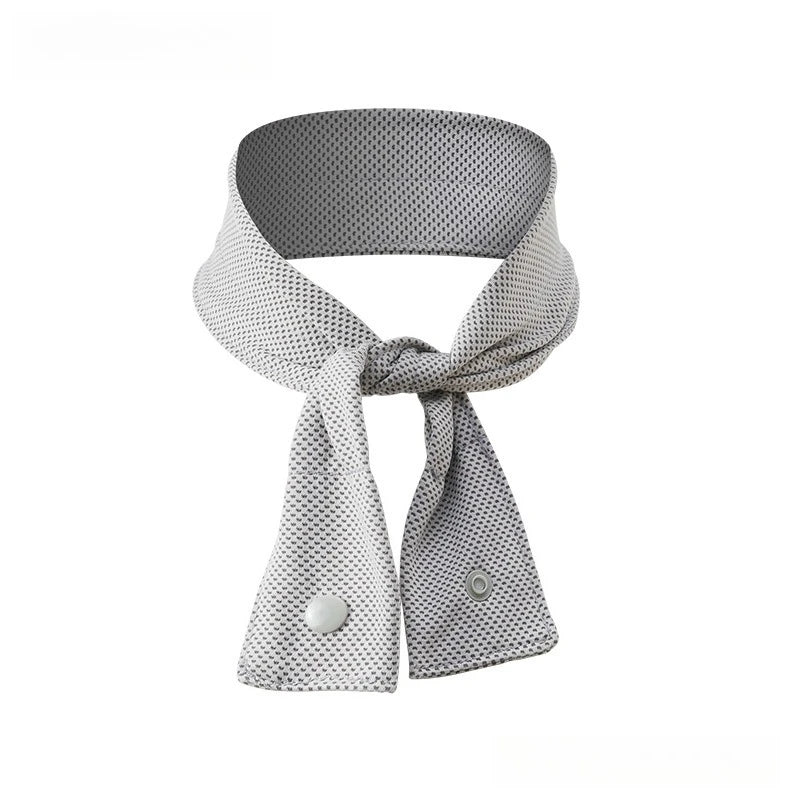 Versatile Cooling Ice Towel Neck Gaiter, Sweat-Wicking Headscarf & Postpartum Ice Band, Ideal for Outdoor Summer Activities Oasis Select GRAY