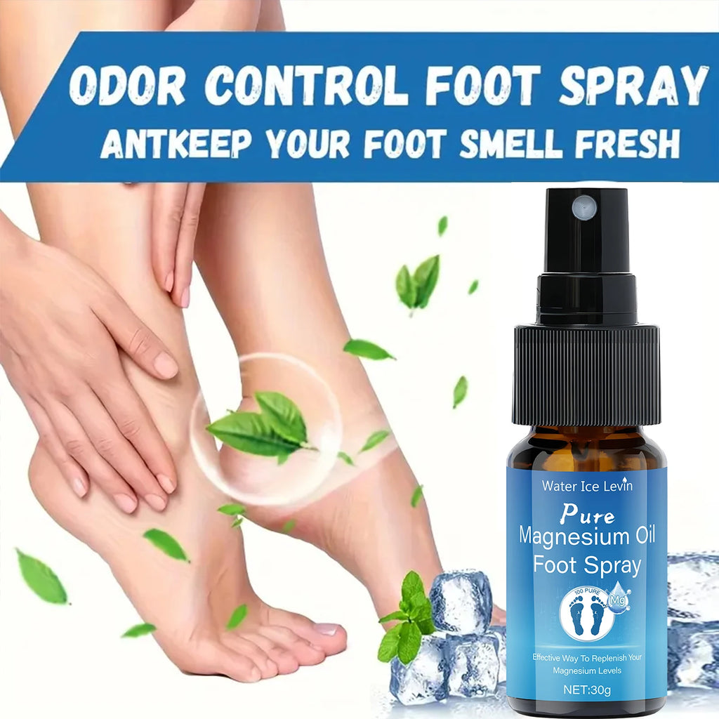 Magnesium Oil Foot Spray with Vitamin E – Smooth & Moisturized Foot Care Spray Oasis Select