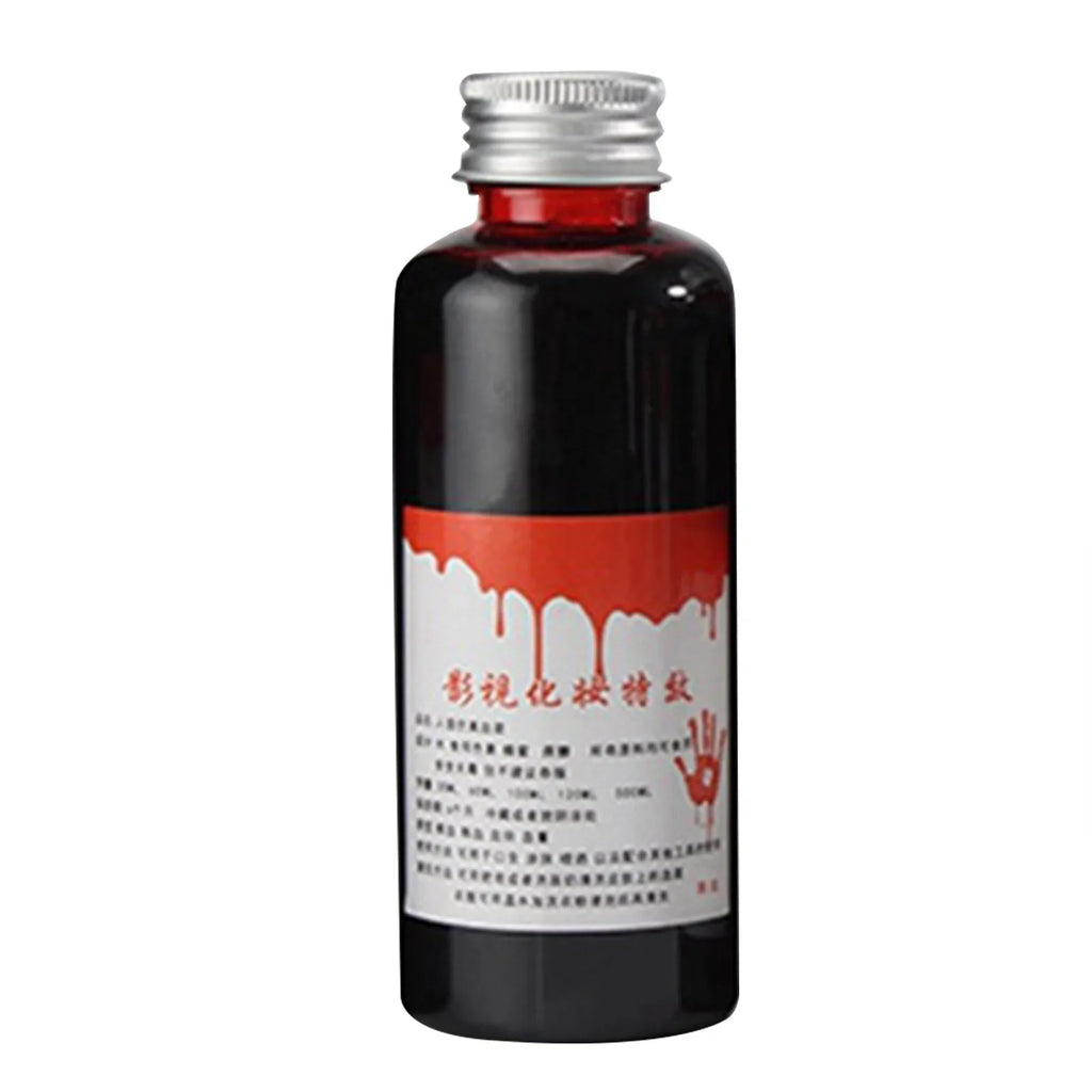Realistic Fake Blood Halloween Prop – 30ml Costume FX Halloween Costume Prop Oasis Select Dark Blood One Size