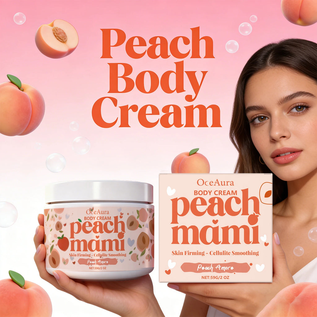 Peach Body Creams for Glowing Skin Nourishing Moisturizing Tightening Lifting Skin Smoothing Wrinkle Brightening Body Lotion Oasis Select