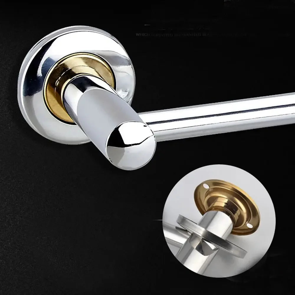 40/50cm Useful Toilet Hanger Holder Wall Mount Storage Shelf Towel Rack Bathroom Bar Clothes Holder Oasis Select