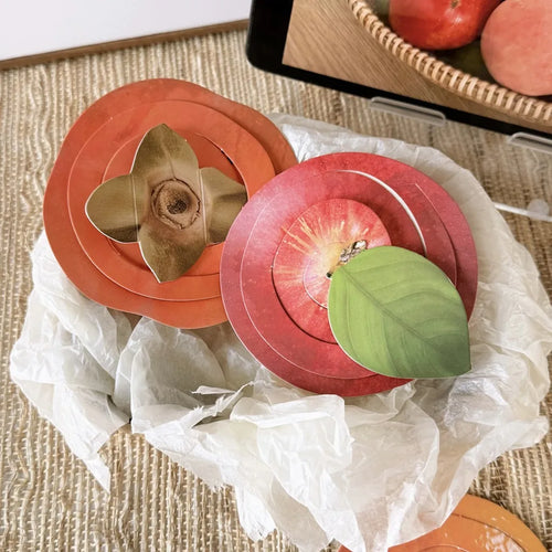 3D Fruit Shaped Greeting Card | Ink-Wash Folding Card & Envelope Novelty Greeting Card Oasis Select