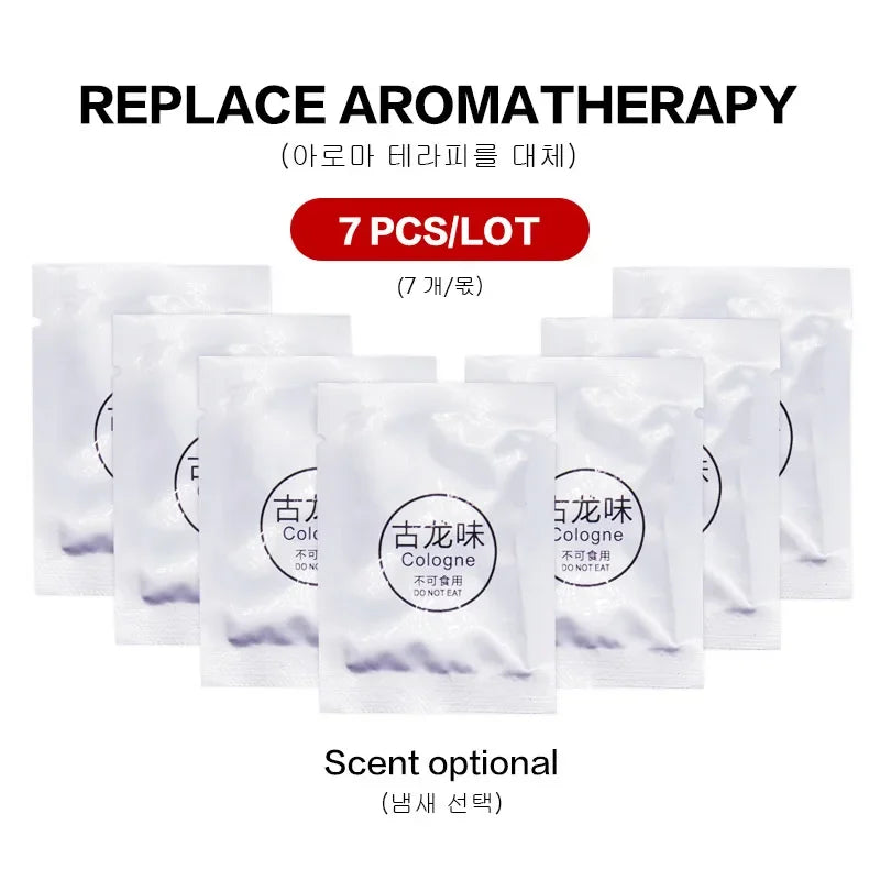 7/14/24PCS Car Air Freshener Export Car Air Conditioner Outlet Solid Perfume Car Perfume Stick Refill 7 Flavor Car Air Freshener Oasis Select 7 Pcs Cologne
