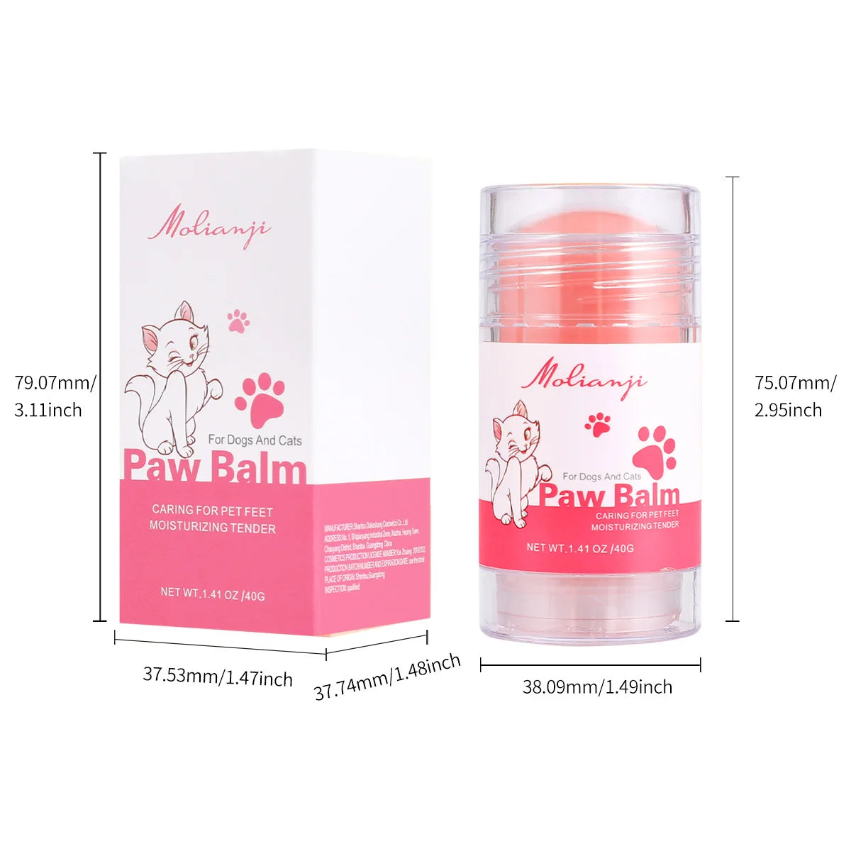 Pet Paw Cream – Deep Moisturizing Claw Care for Cats & Dogs Pet Paw Cream Oasis Select