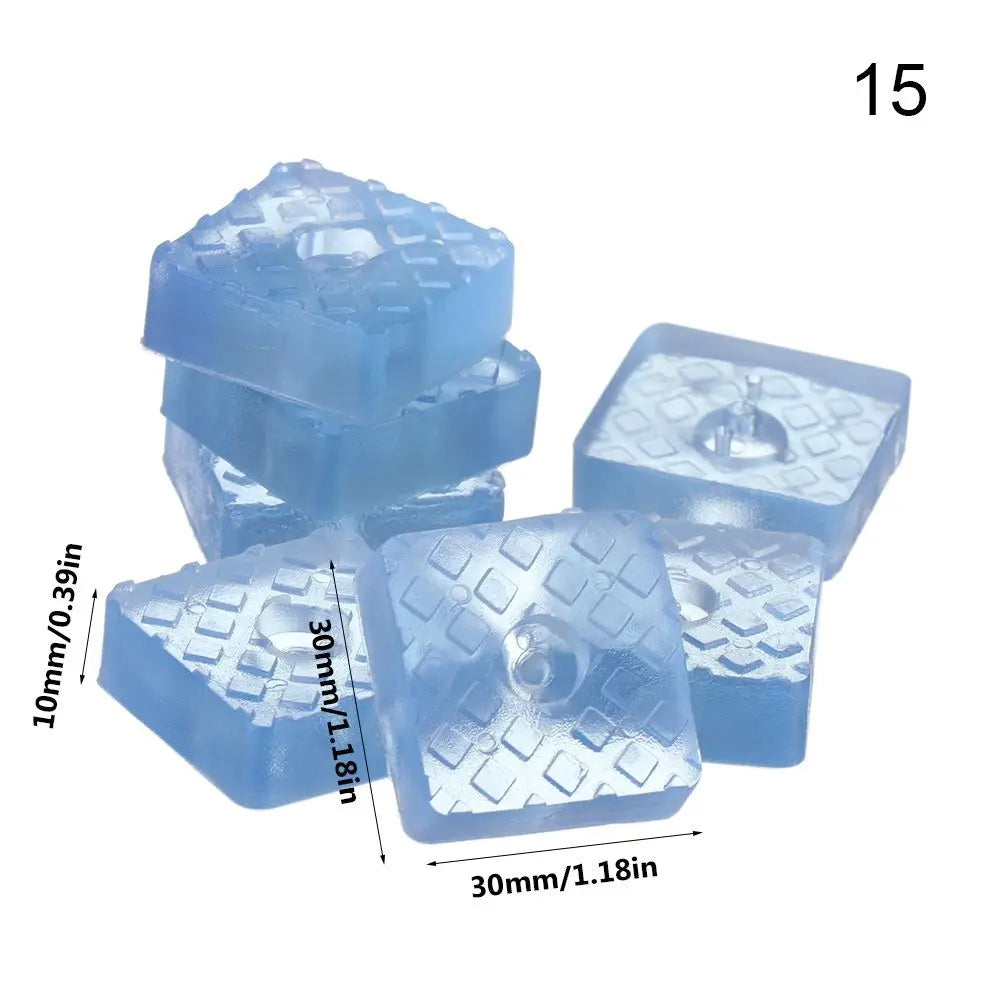 Clear Non-noise Silicone Pads Non-Slip Covers Floor Protector Rubber Furniture Leg Furniture Feet Table Chair Feet Cap Oasis Select 15