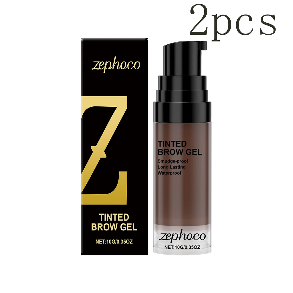 Zephoco Waterproof Eyebrow Tint Gel – Long-Lasting Brow Color
