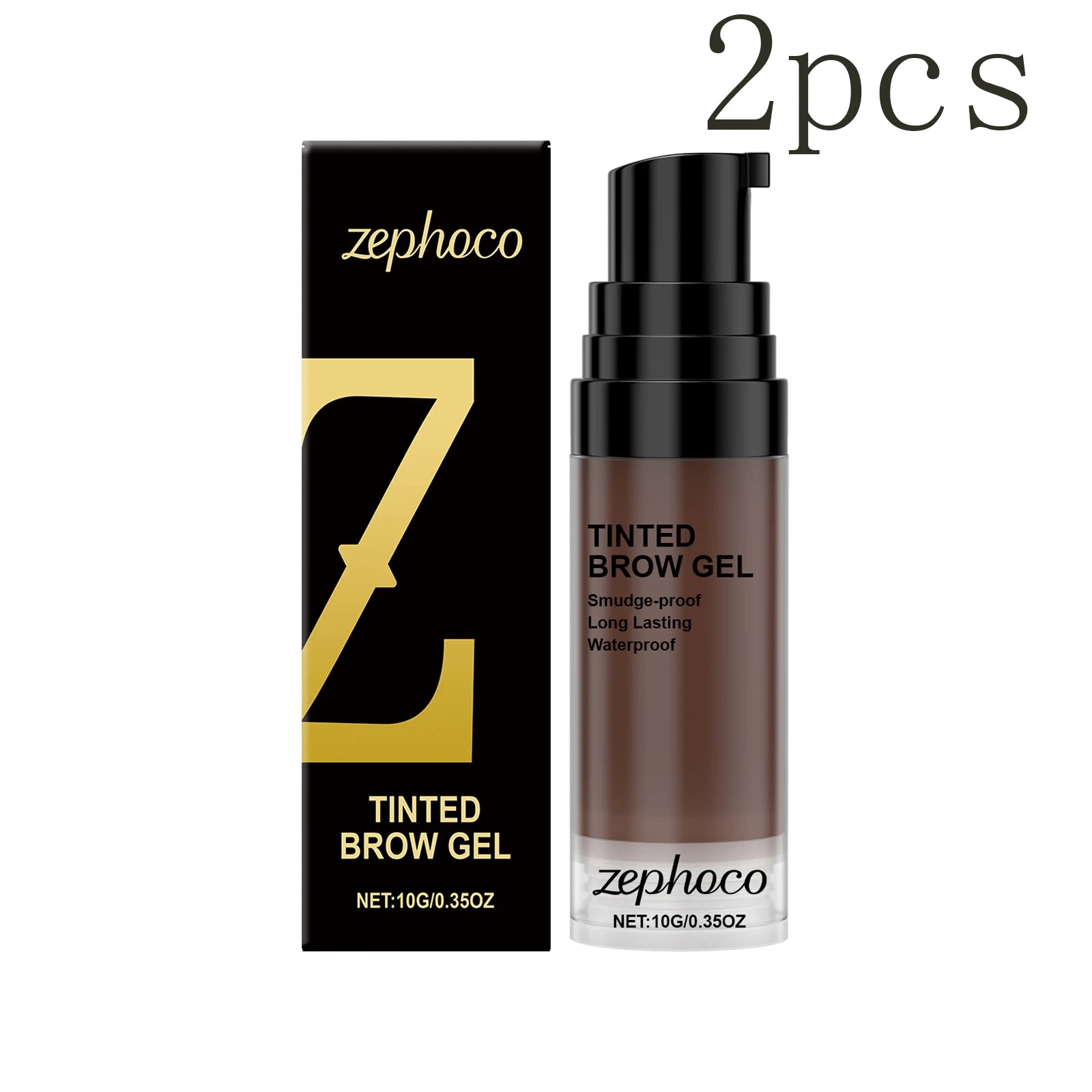 Zephoco Waterproof Eyebrow Tint Gel – Long-Lasting Brow Color