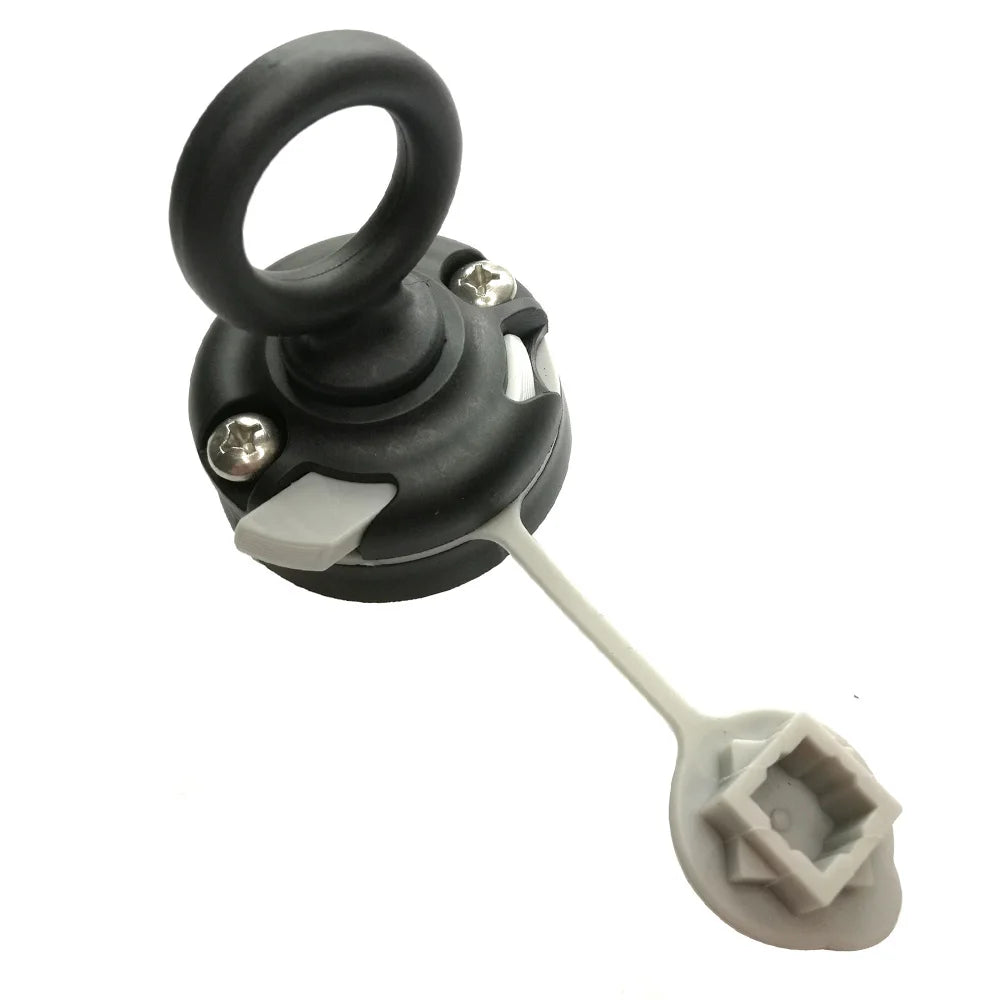 Kayak Tie Down Eye Track Base Mount Slide Rail System Asccessory for Marine Boat Yacht Canoe Kayak Oasis Select