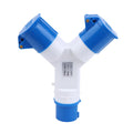16A 3 Pin 2/3 Way 220V IP44 Waterproof Industrial Field Plug And Wall Socket Male Female Power Electrical Connector Oasis Select A
