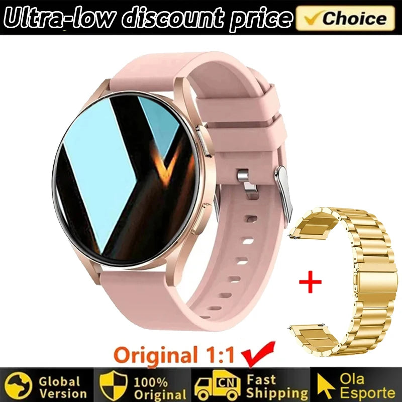 Smartwatch Women Watch 6 Health Monitoring Watch Waterproof Voice Assistant Bluetooth Call Smart Watch 2026 New Sports Watch Oasis Select Go22Szstrap Watch 6