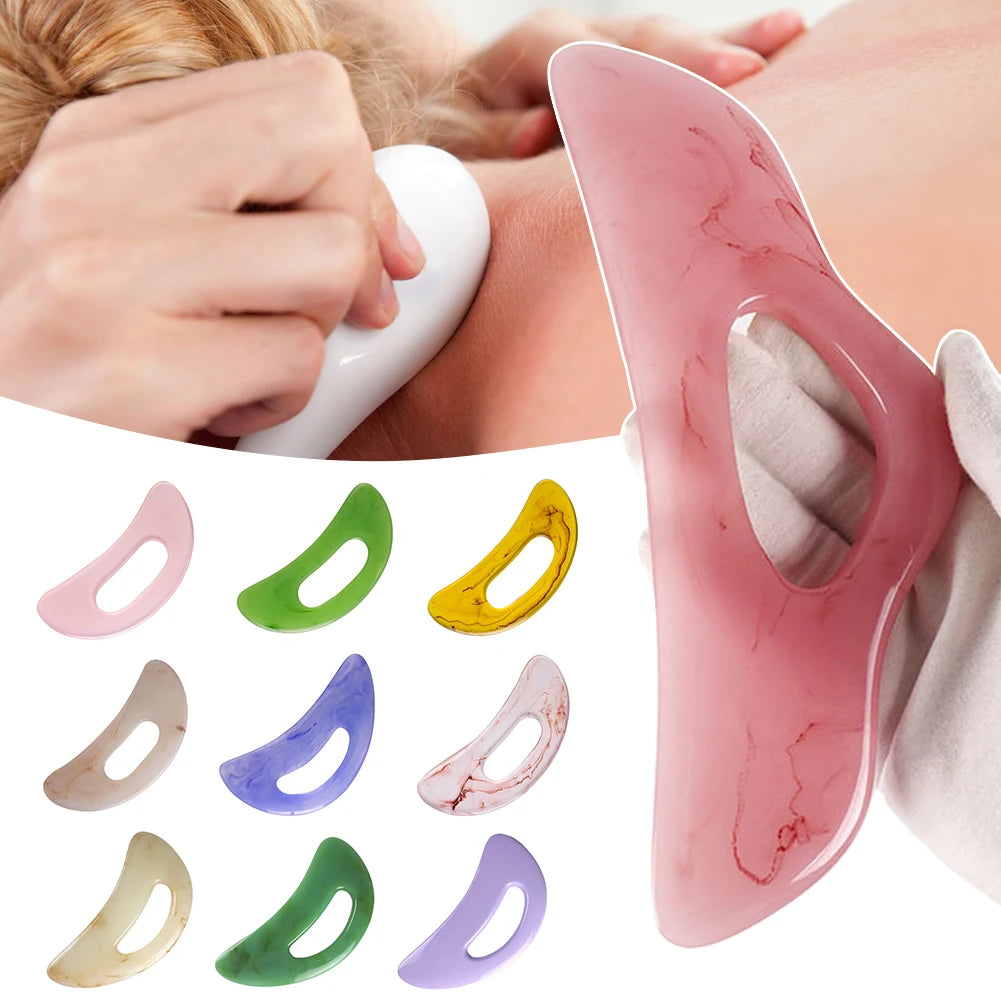 Gua Sha Full Body Massage Scraping Tool – Neck, Back & Legs