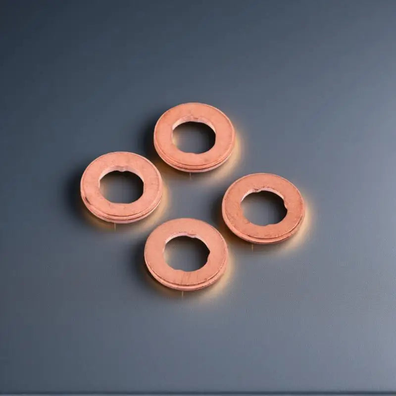 10Pcs 1.5/2.0mm Common Rail Injector Nozzle Copper Pad Gasket For Diesel Injector Sealing, Diesel Pump Repair Tool Parts Oasis Select