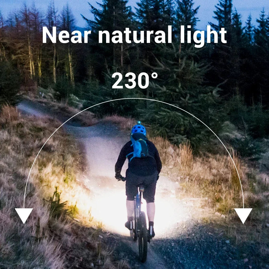 Induction COB LED Headlamp USB Rechargeable Headlight with 9 Lighting Modes Outdoor Camping Fishing Lantern Working Light Lamp Oasis Select