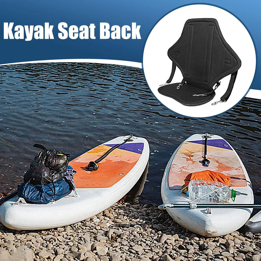 Kayak Seat Replacement Thicken Cushion for Inflatable Paddleboard Comfortable Seating Replacement with Storage Bag Stand Oasis Select