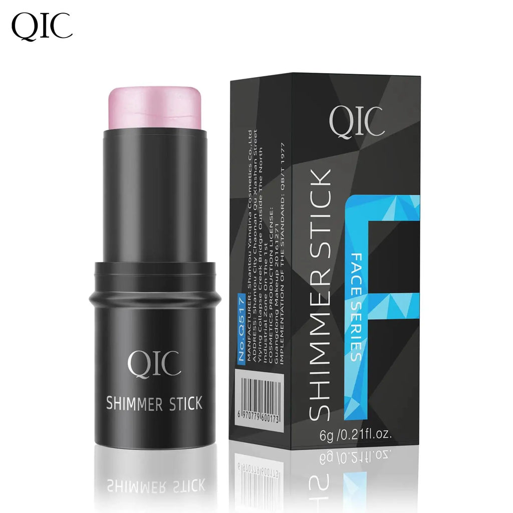 QIC Creamy Highlighter Contour Stick – Shimmer Bronzer & Blush