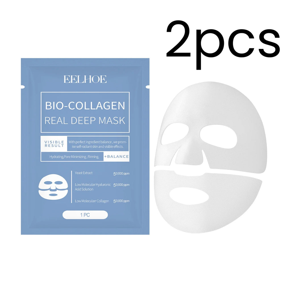 EELHOE Bio Collagen Face Mask – Firming, Hydrating & Brightening Collagen Face Mask Oasis Select 2pcs