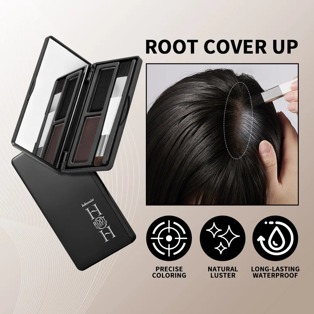 Lakerain Hair Dye Palette & Brush – Root & Grey Coverage