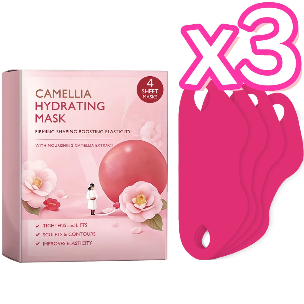 New Facial Mask Lifting Reduce Double Chin Slimming Bandage Face Chin Tightening Ear Hook Patches Women Beauty Korean Skin Care Oasis Select 4pcs in boxed x 3pcs