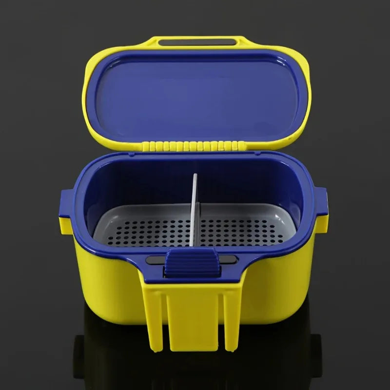 Breathable Live Bait Storage Box Insulated Moisture-preserving Container for Earthworms Lures Hooks Outdoor Fishing Gear Oasis Select