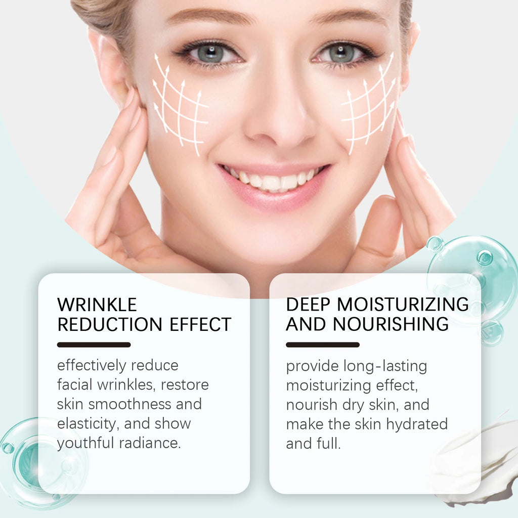 Collagen Firming Facial Cream Renewal Deep Nourish Reduce Dark Spots Freckles Brightening Smooth Skin Lifting Firming Cream Oasis Select