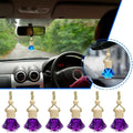 7ml Car Hanging Bottles Perfume Aromatherapy Refillable Air Freshener Diffuser Oil Fragrance Bottle Vehicle Auto Sapper Pendant Oasis Select Default Title