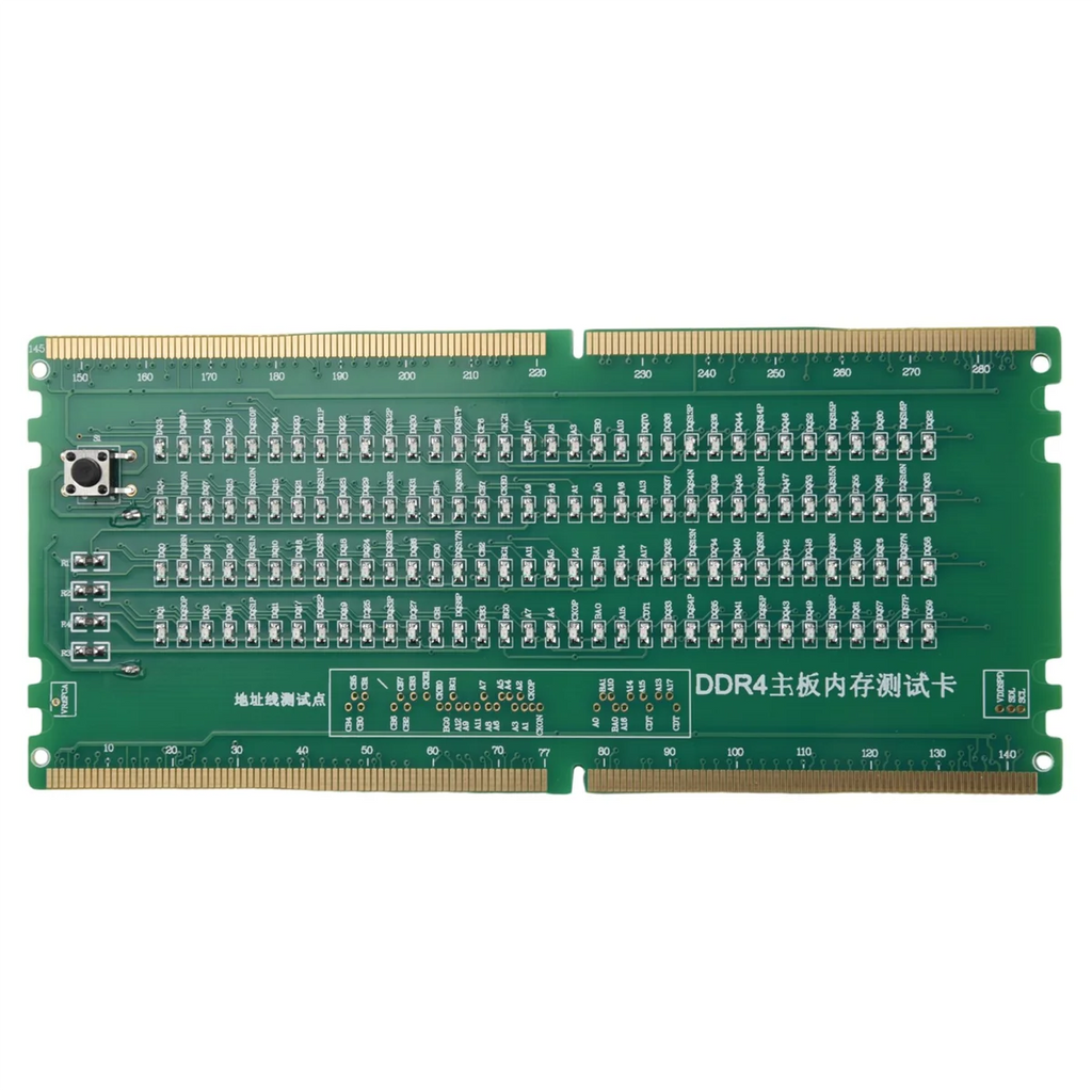 DDR4 Test Card RAM Memory Slot Out LED Desktop Motherboard Repair Analyzer Tester Oasis Select Default Title