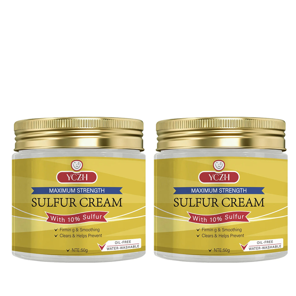 YCHZ Sulfur Cream – Pore Minimizing, Firming & Oil Control 50g